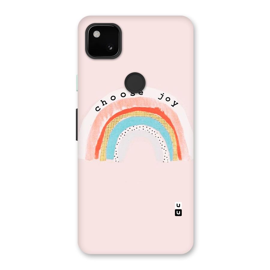 Choose Joy Back Case for Google Pixel 4a