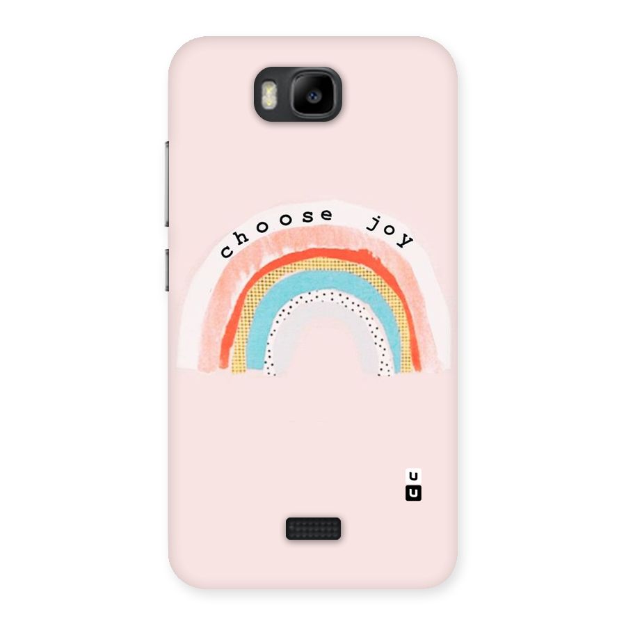 Choose Joy Back Case for Honor Bee