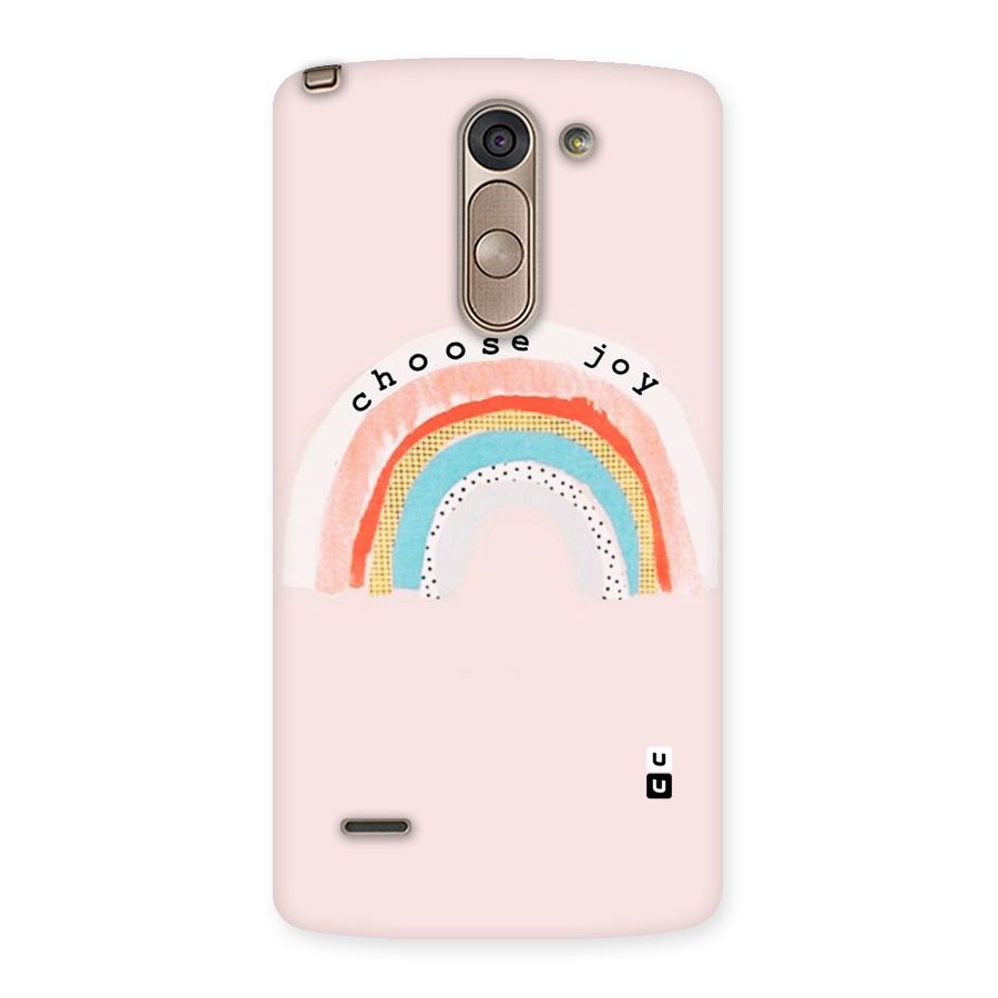 Choose Joy Back Case for LG G3 Stylus