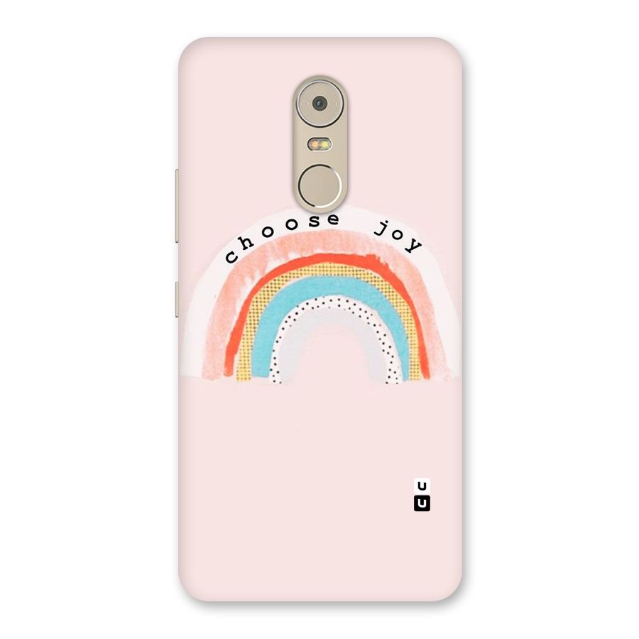 Choose Joy Back Case for Lenovo K6 Note