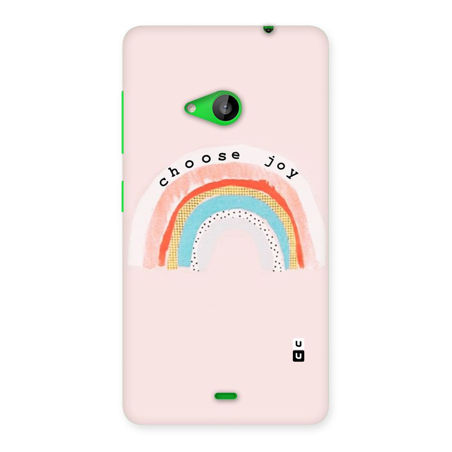 Choose Joy Back Case for Lumia 535