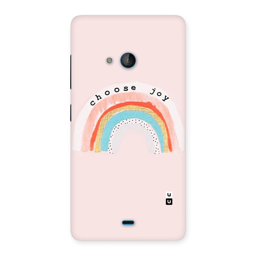 Choose Joy Back Case for Lumia 540