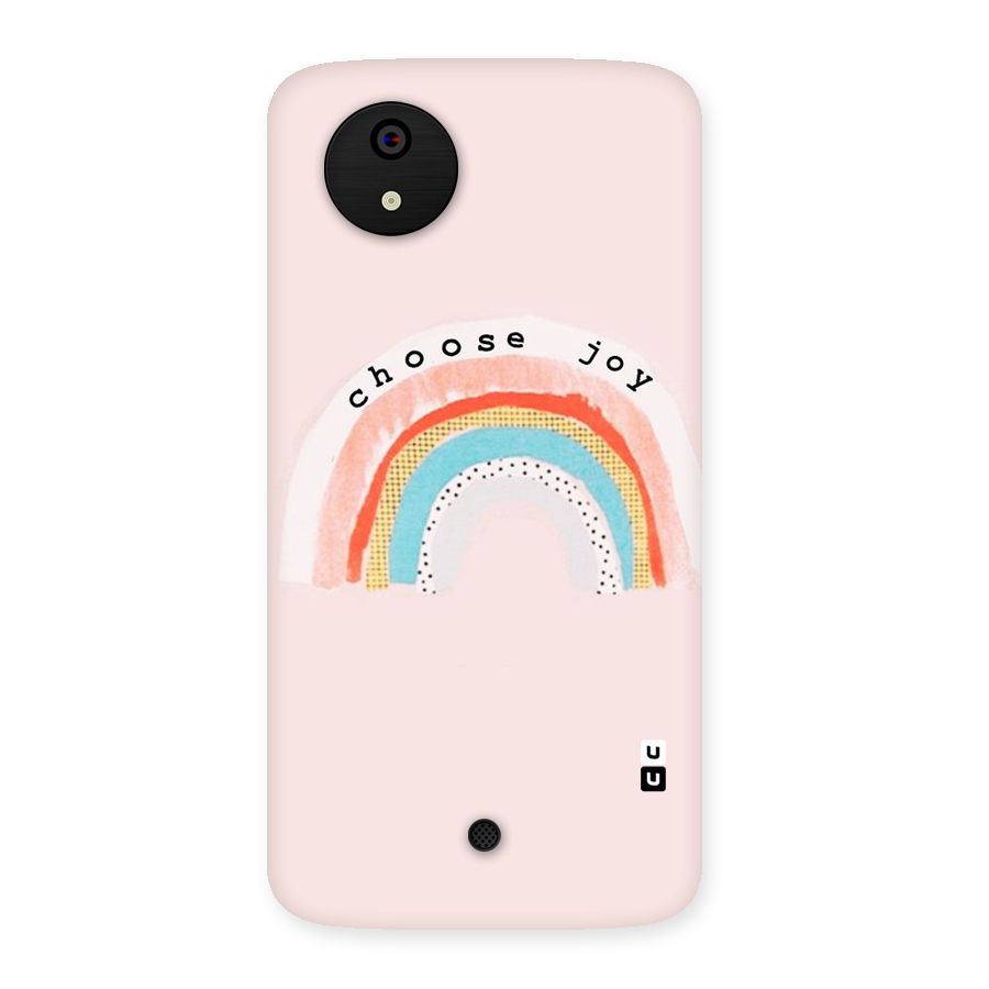 Choose Joy Back Case for Micromax Canvas A1