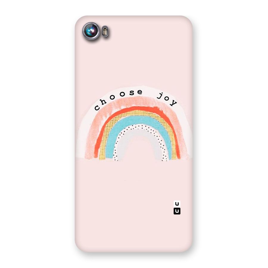 Choose Joy Back Case for Micromax Canvas Fire 4 A107