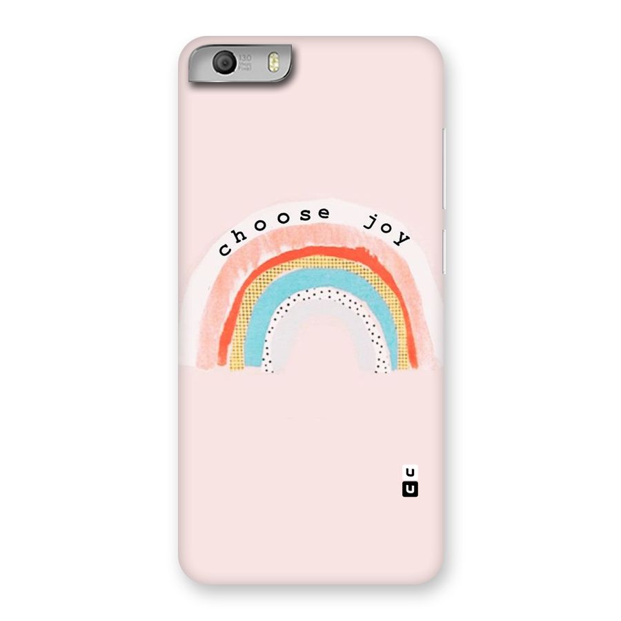 Choose Joy Back Case for Micromax Canvas Knight 2