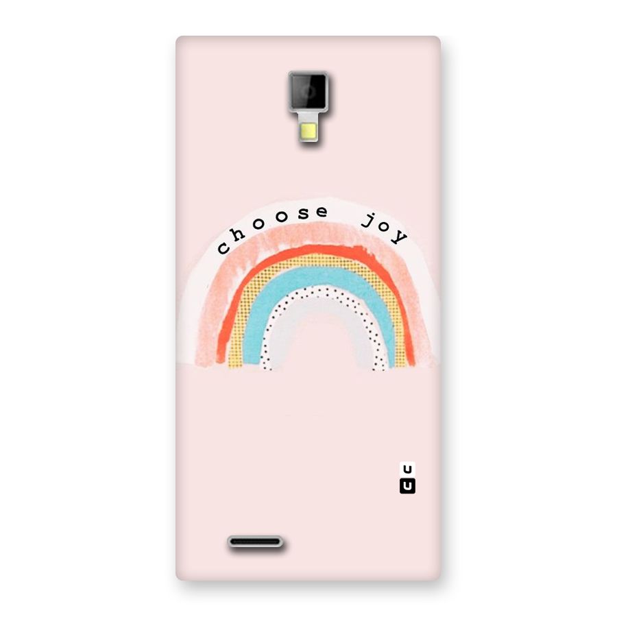 Choose Joy Back Case for Micromax Canvas Xpress A99
