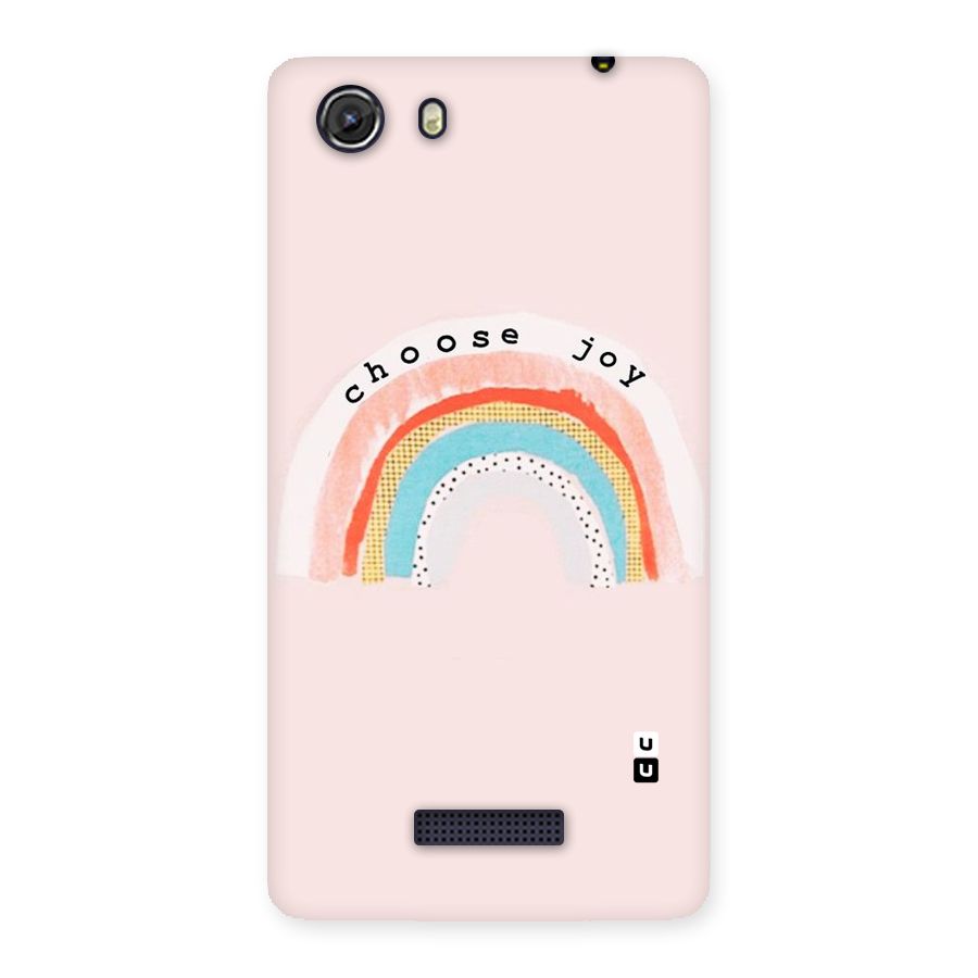 Choose Joy Back Case for Micromax Unite 3