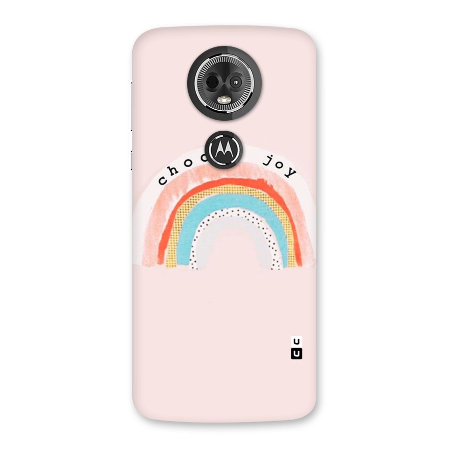 Choose Joy Back Case for Moto E5 Plus
