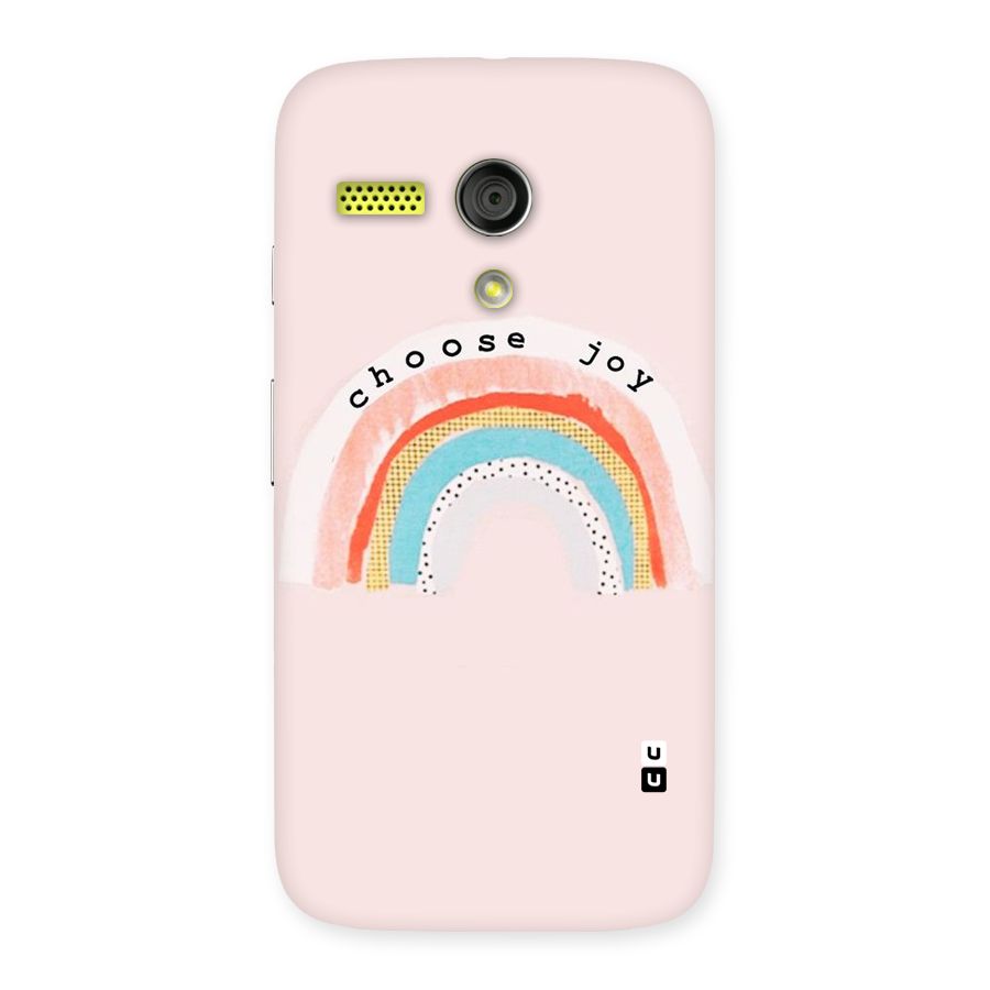 Choose Joy Back Case for Moto G
