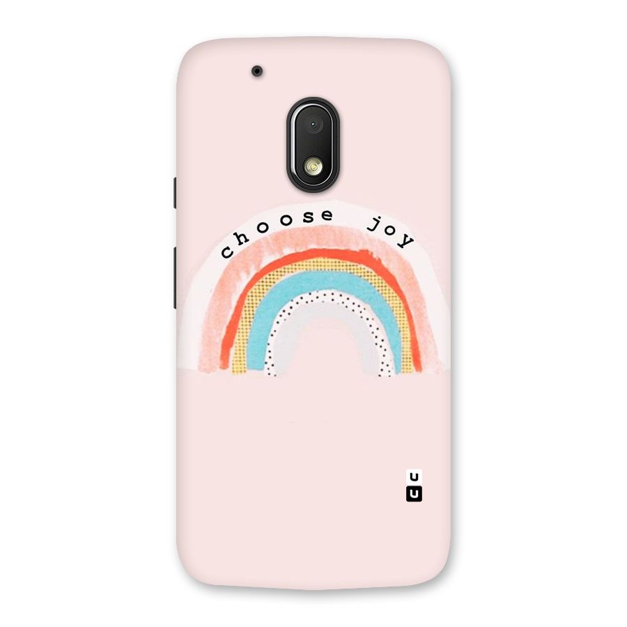Choose Joy Back Case for Moto G4 Play