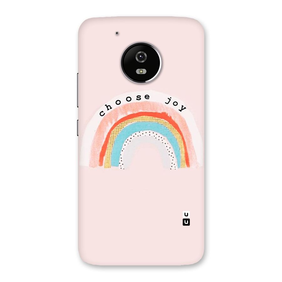 Choose Joy Back Case for Moto G5
