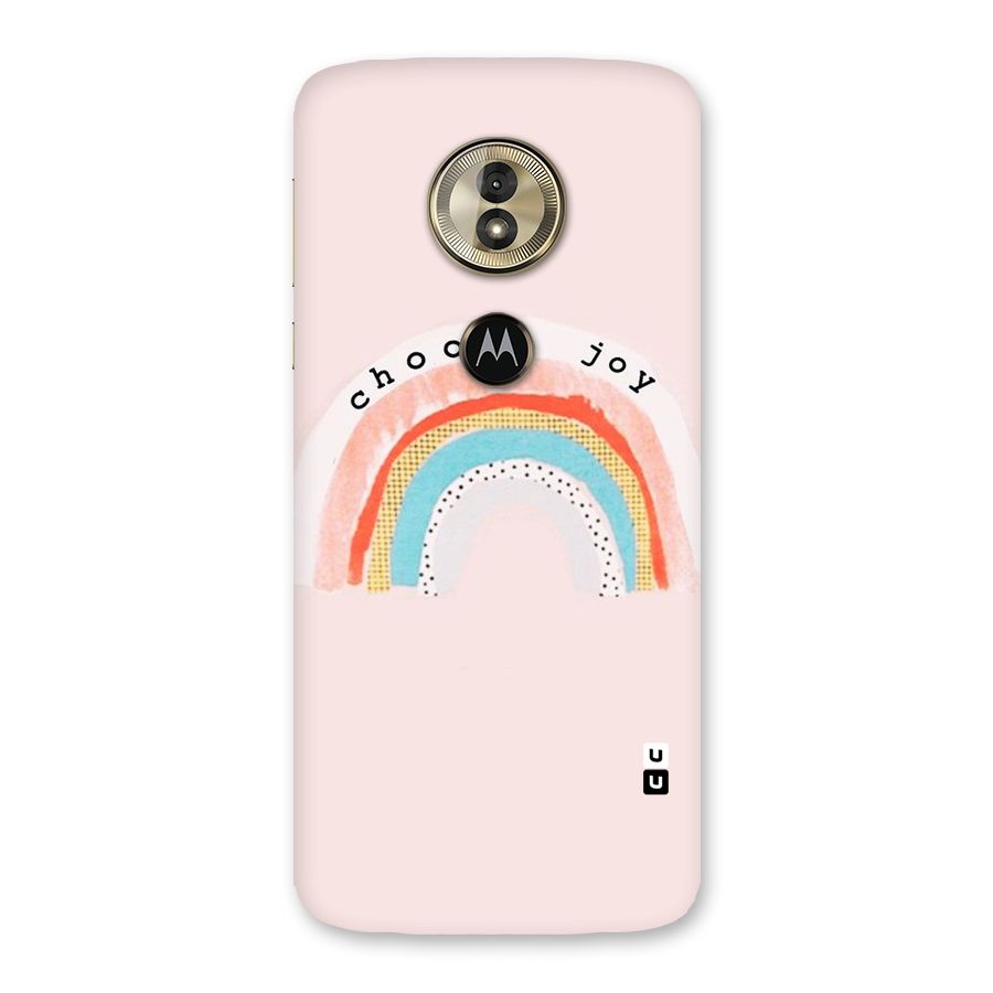 Choose Joy Back Case for Moto G6 Play