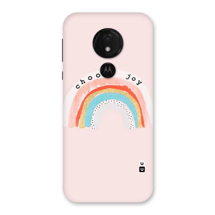 Choose Joy Back Case for Moto G7 Power
