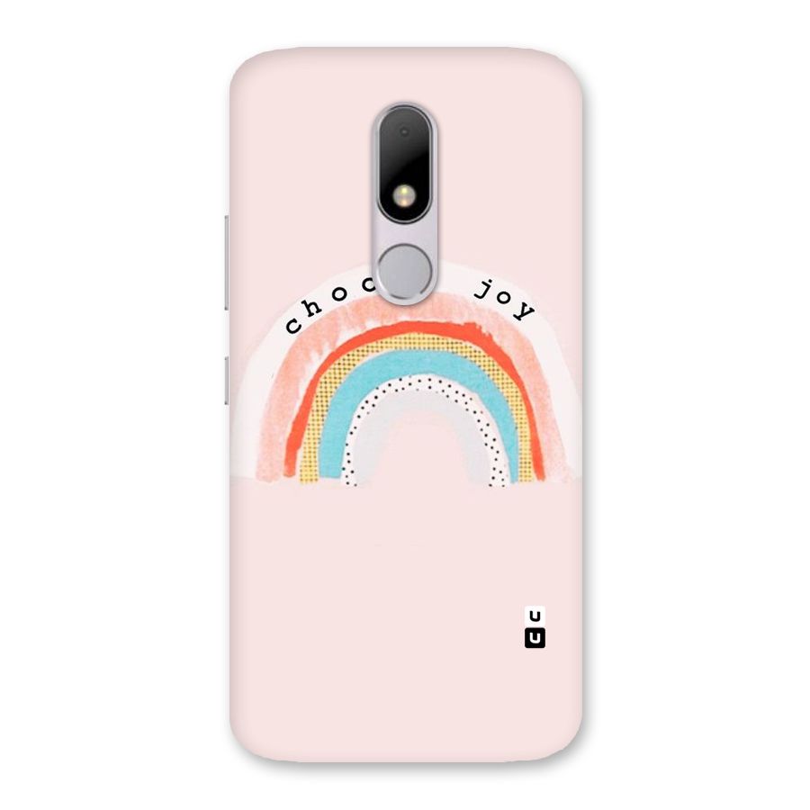 Choose Joy Back Case for Moto M