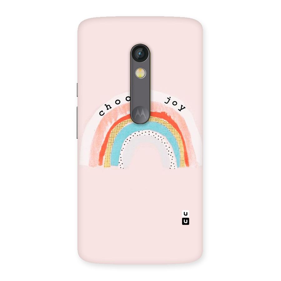 Choose Joy Back Case for Moto X Play