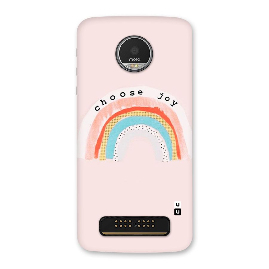 Choose Joy Back Case for Moto Z Play