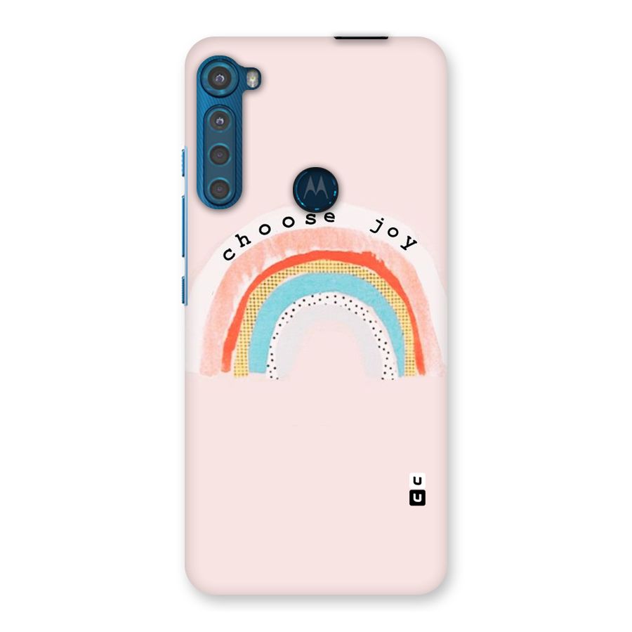 Choose Joy Back Case for Motorola One Fusion Plus