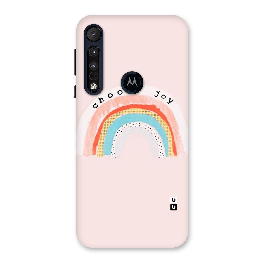 Choose Joy Back Case for Motorola One Macro