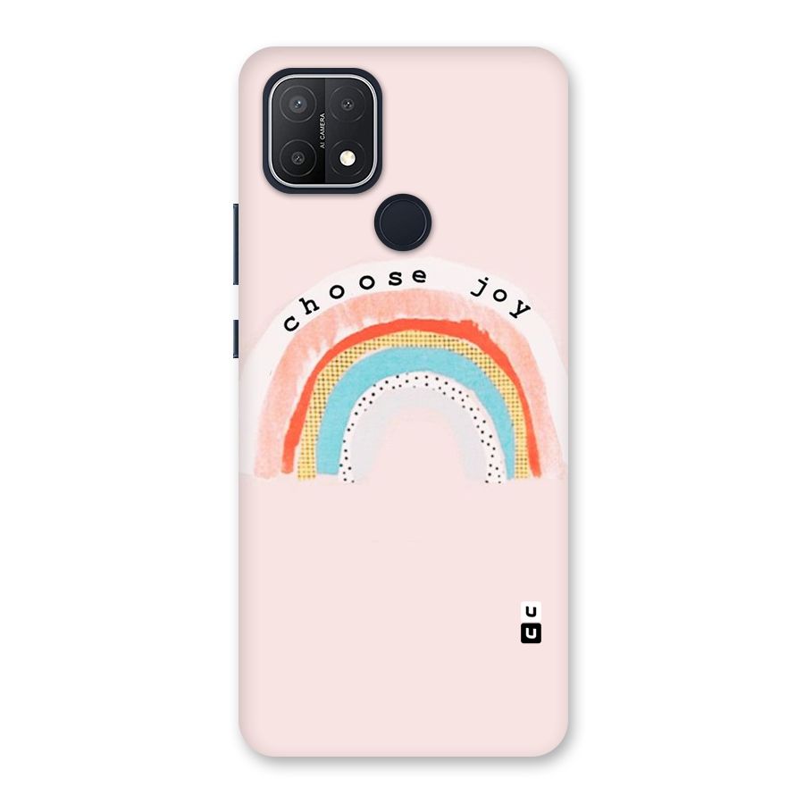 Choose Joy Back Case for Oppo A15