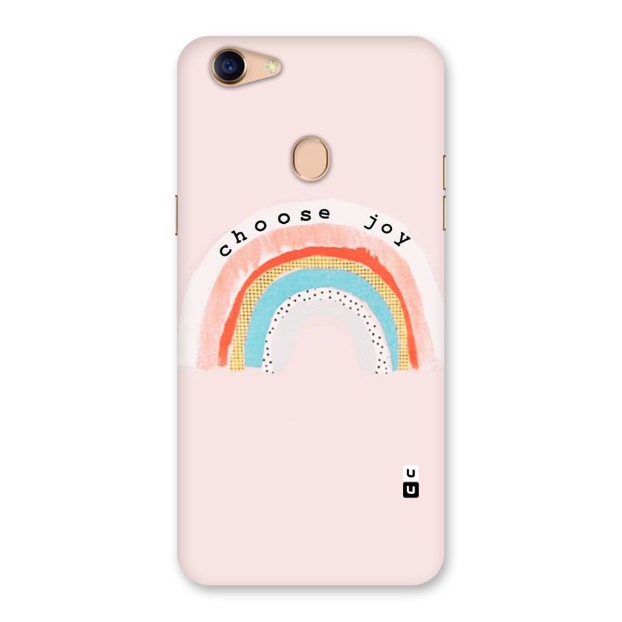 Choose Joy Back Case for Oppo F5