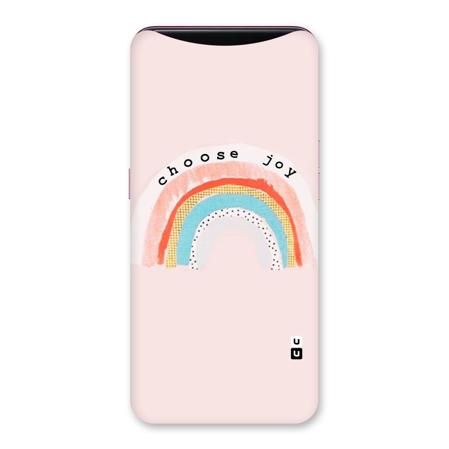 Choose Joy Back Case for Oppo Find X