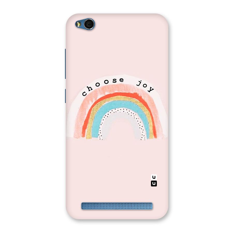 Choose Joy Back Case for Redmi 5A