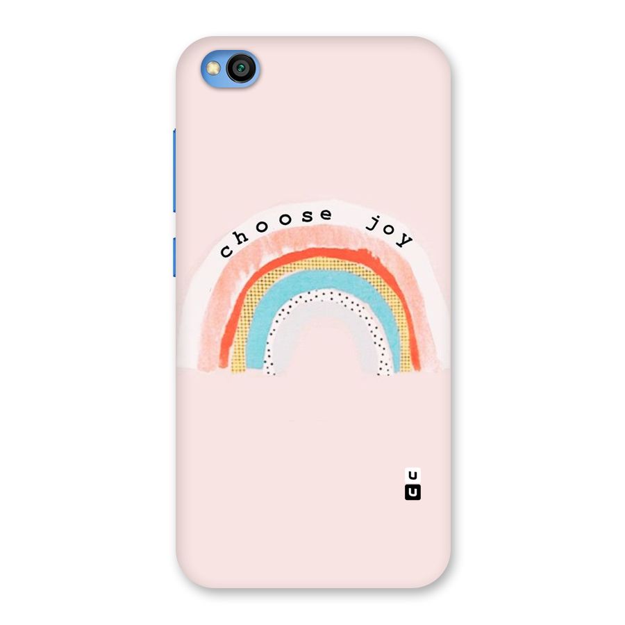 Choose Joy Back Case for Redmi Go