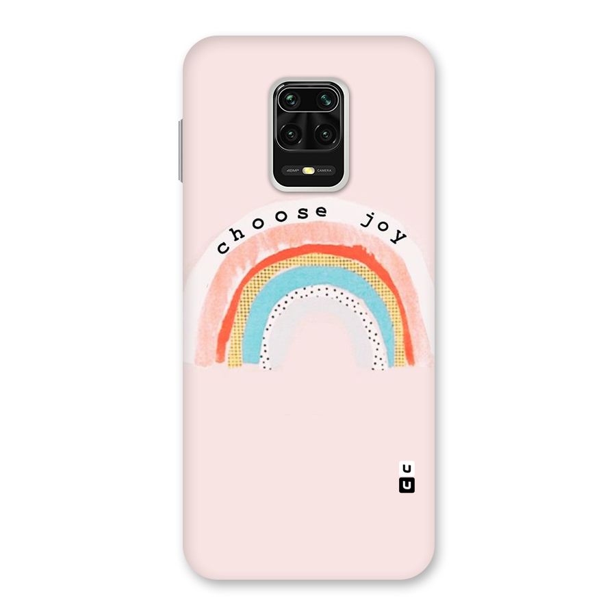Choose Joy Back Case for Redmi Note 9 Pro