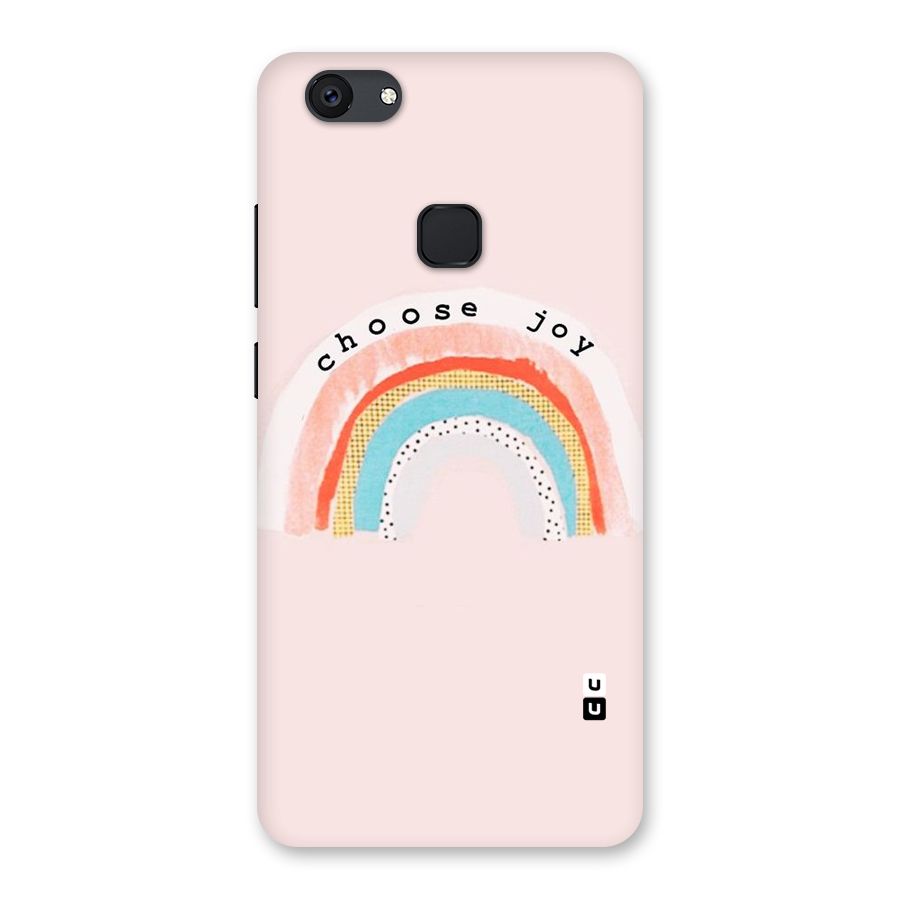 Choose Joy Back Case for Vivo V7 Plus