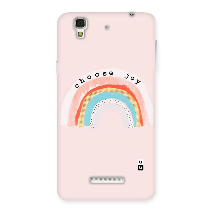 Choose Joy Back Case for Yu Yureka