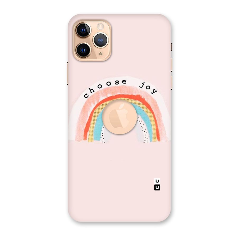 Choose Joy Back Case for iPhone 11 Pro Max Logo Cut