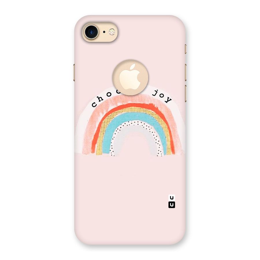 Choose Joy Back Case for iPhone 7 Logo Cut