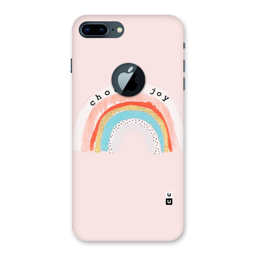 Choose Joy Back Case for iPhone 7 Plus Logo Cut
