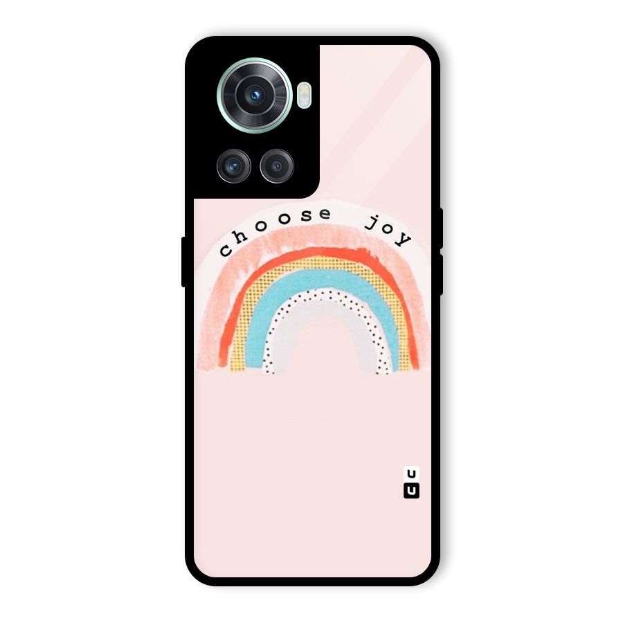 Choose Joy Glass Back Case for OnePlus 10R