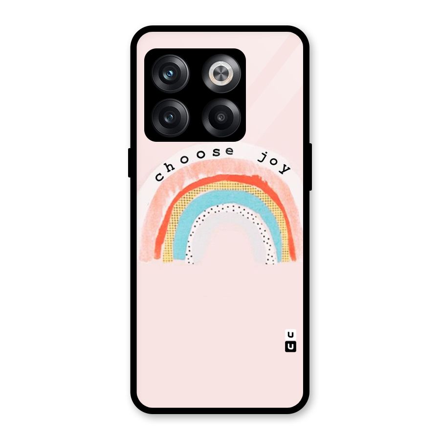 Choose Joy Glass Back Case for OnePlus 10T