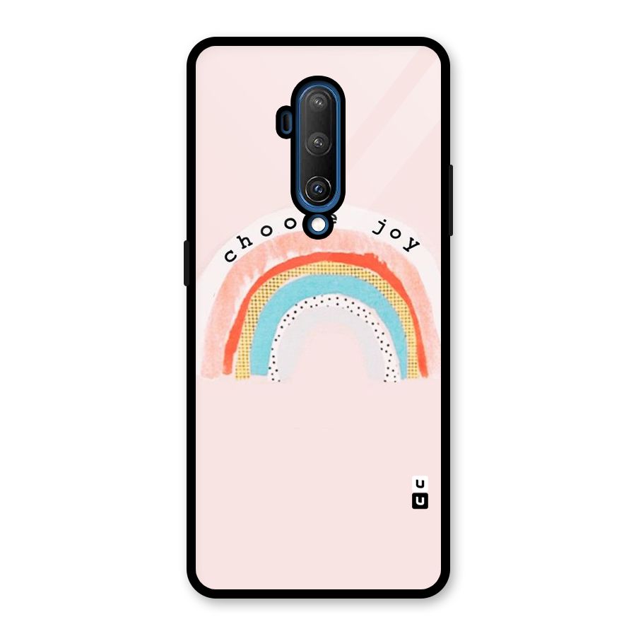 Choose Joy Glass Back Case for OnePlus 7T Pro