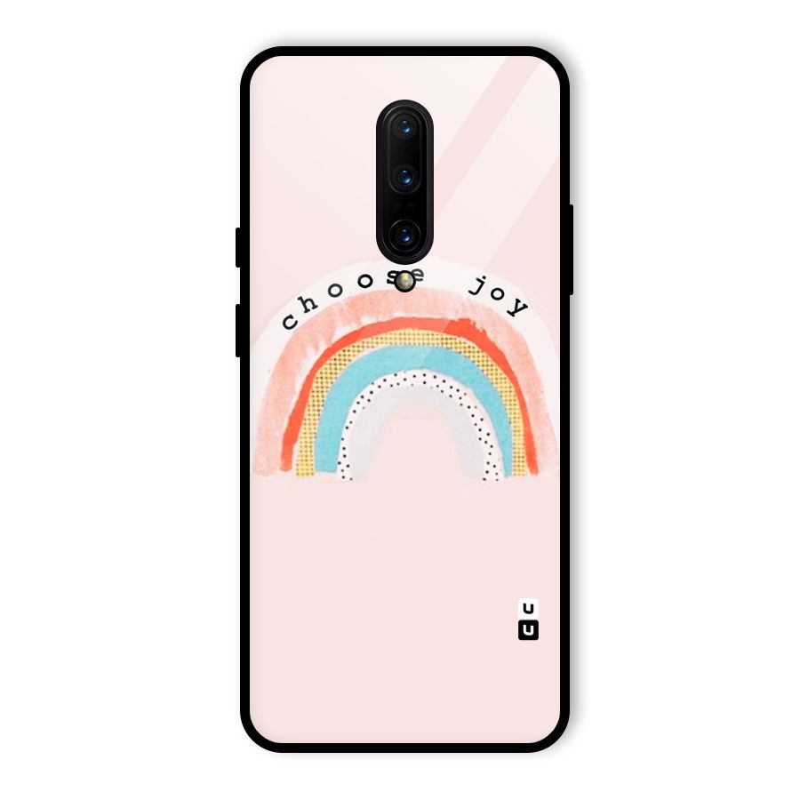 Choose Joy Glass Back Case for OnePlus 7 Pro