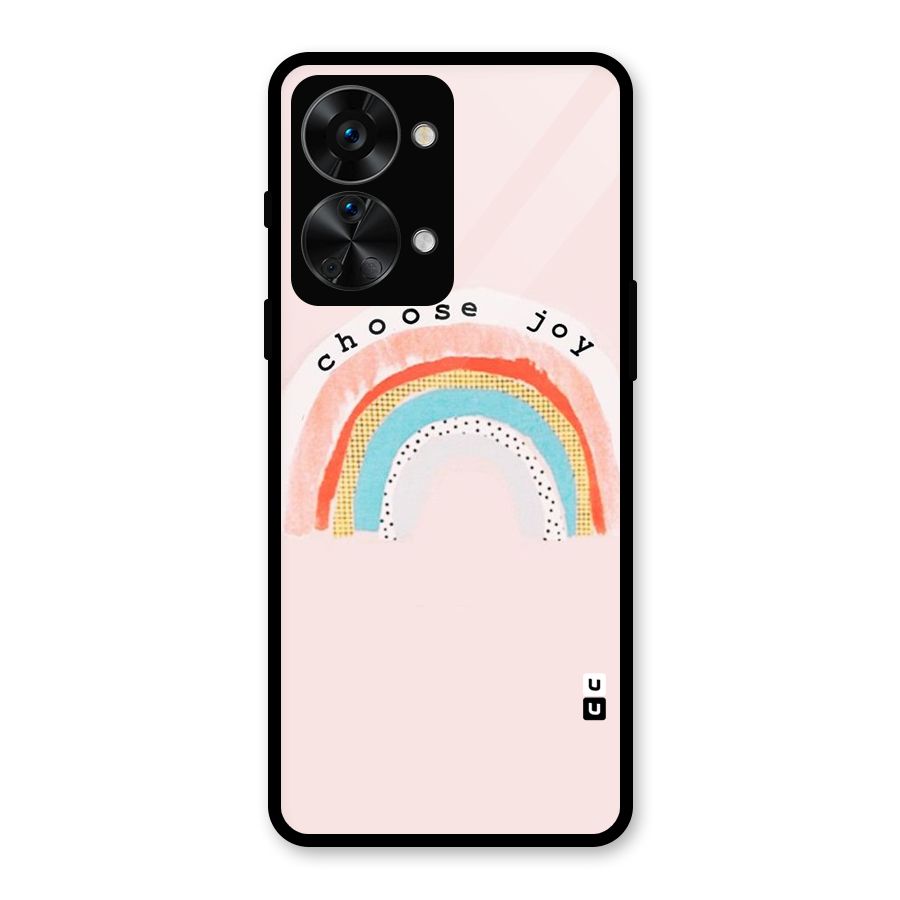 Choose Joy Glass Back Case for OnePlus Nord 2T