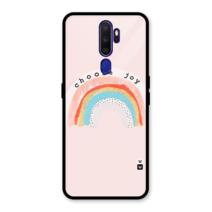 Choose Joy Glass Back Case for Oppo A9 (2020)