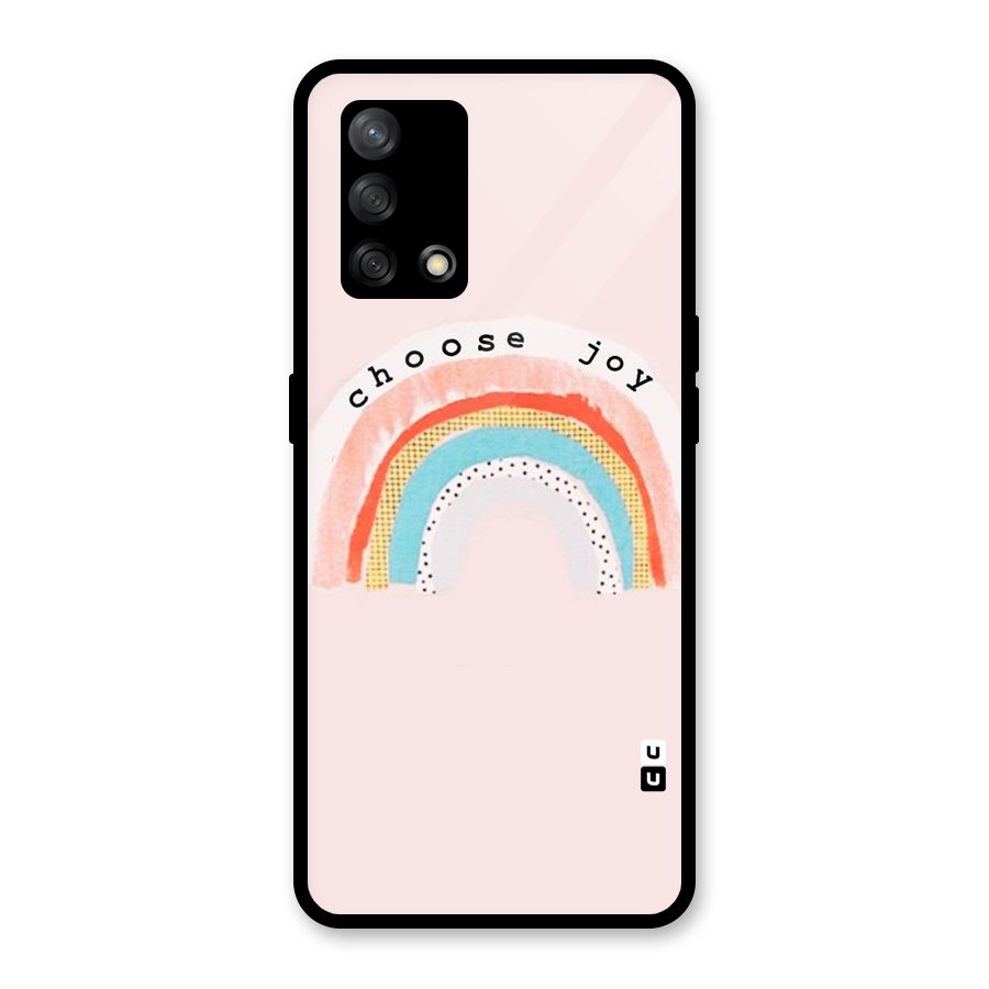 Choose Joy Glass Back Case for Oppo F19