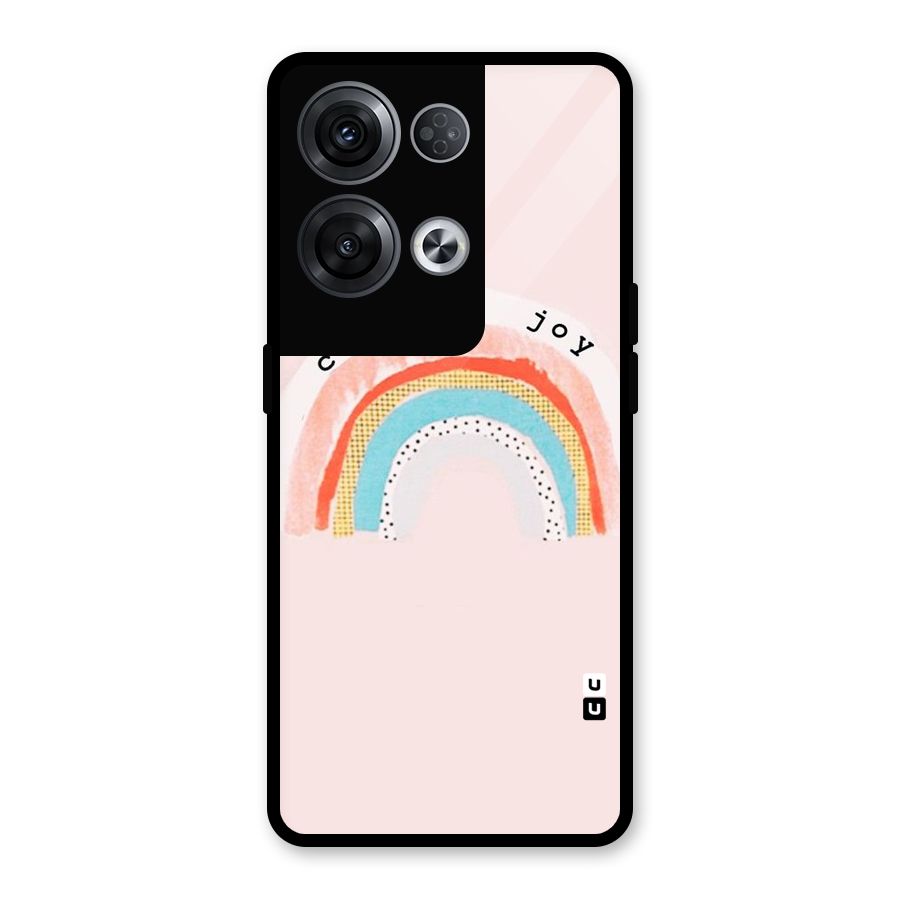 Choose Joy Glass Back Case for Oppo Reno8 Pro 5G