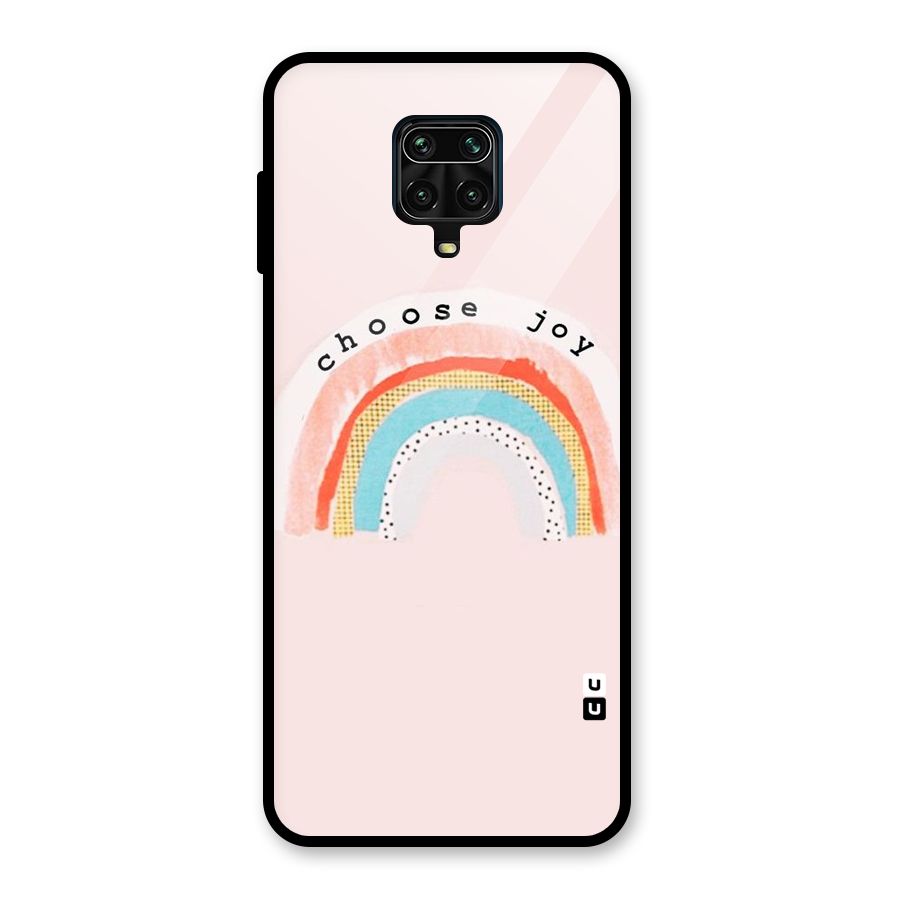 Choose Joy Glass Back Case for Poco M2 Pro