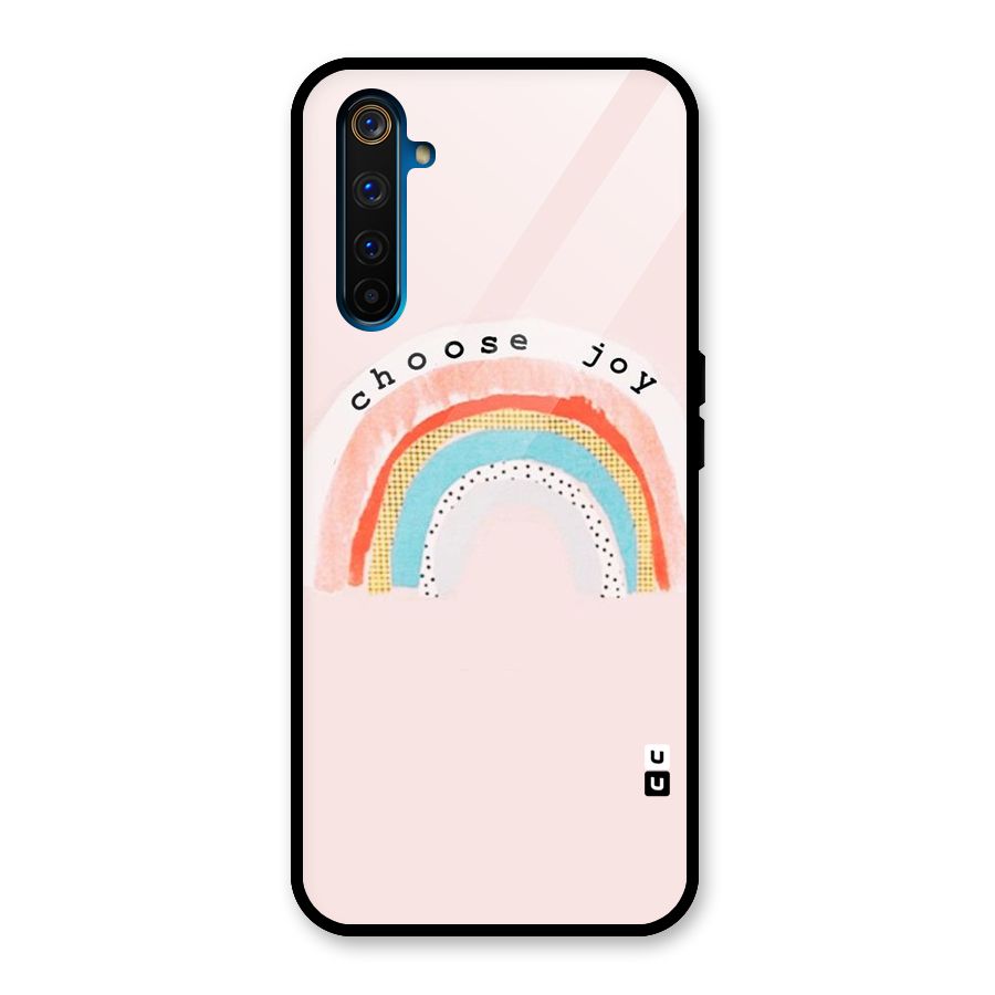 Choose Joy Glass Back Case for Realme 6 Pro