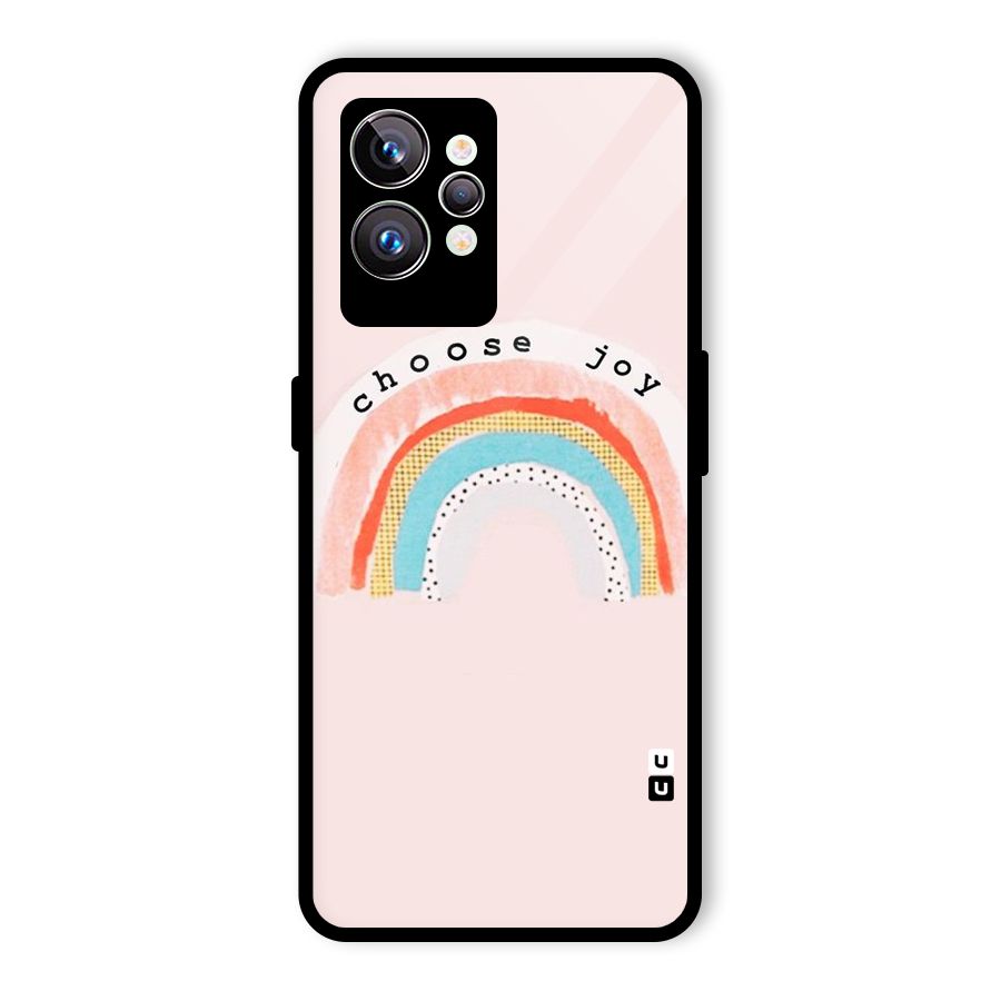 Choose Joy Glass Back Case for Realme GT2 Pro