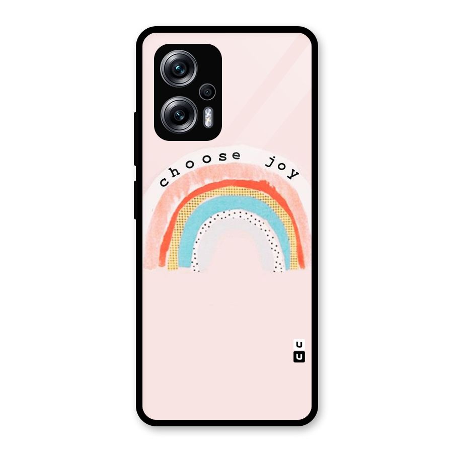 Choose Joy Glass Back Case for Redmi K50i
