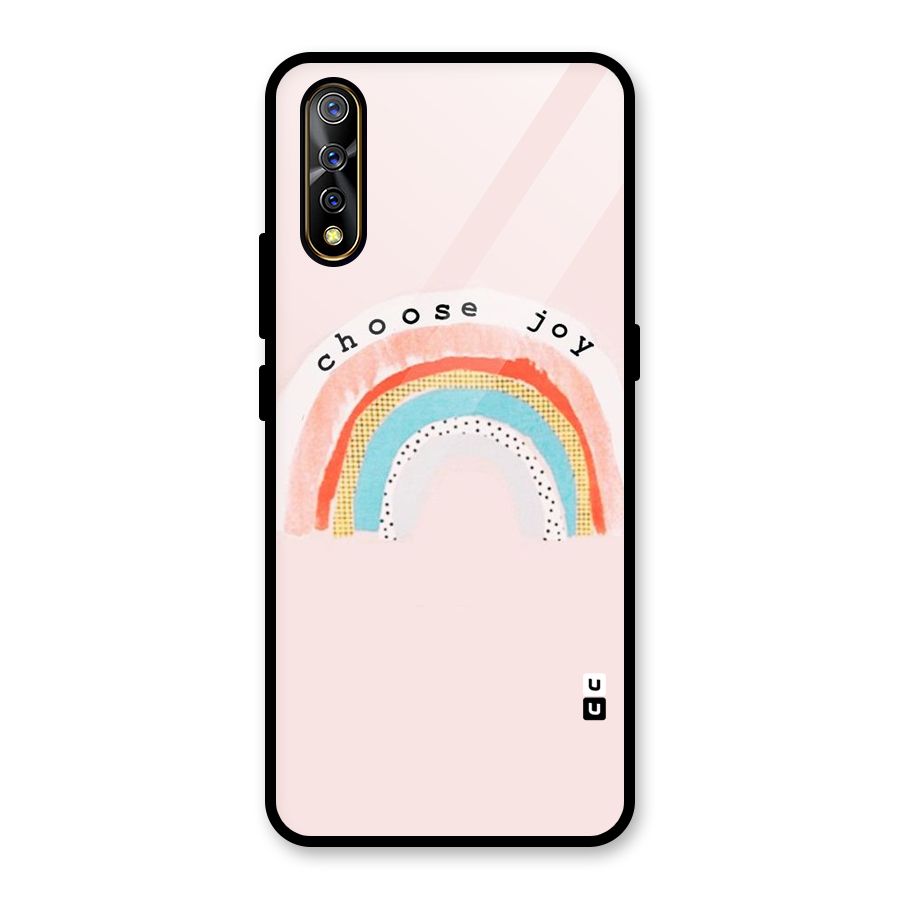 Choose Joy Glass Back Case for Vivo S1