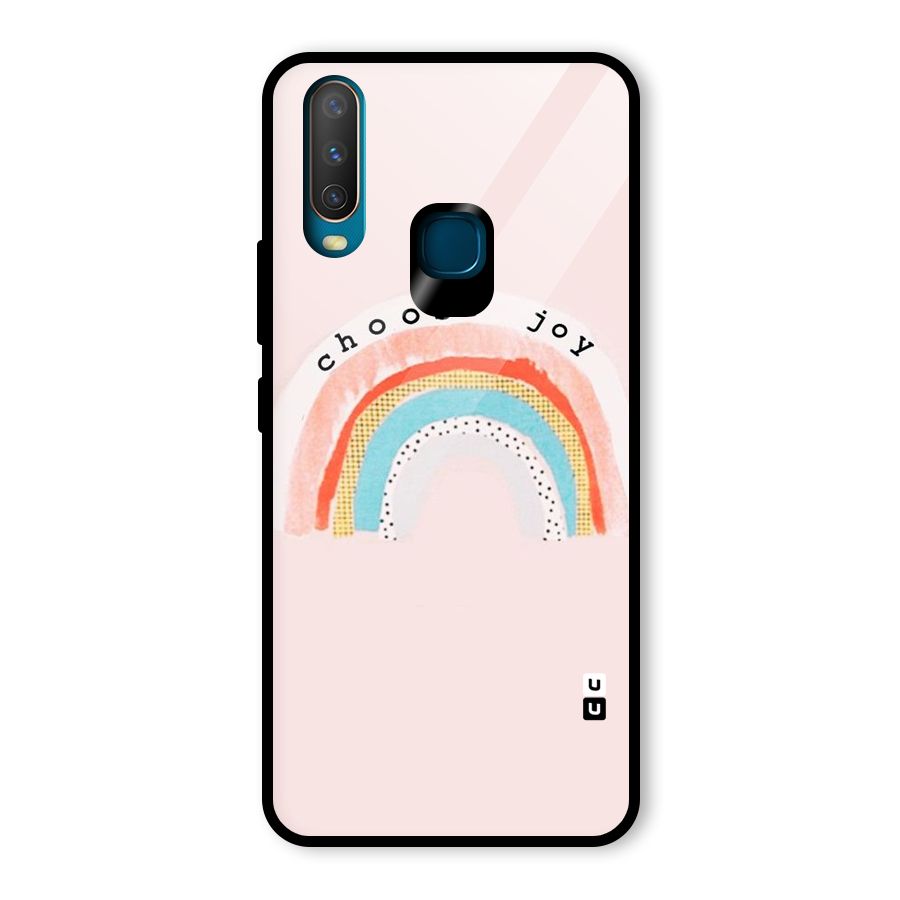 Choose Joy Glass Back Case for Vivo U10
