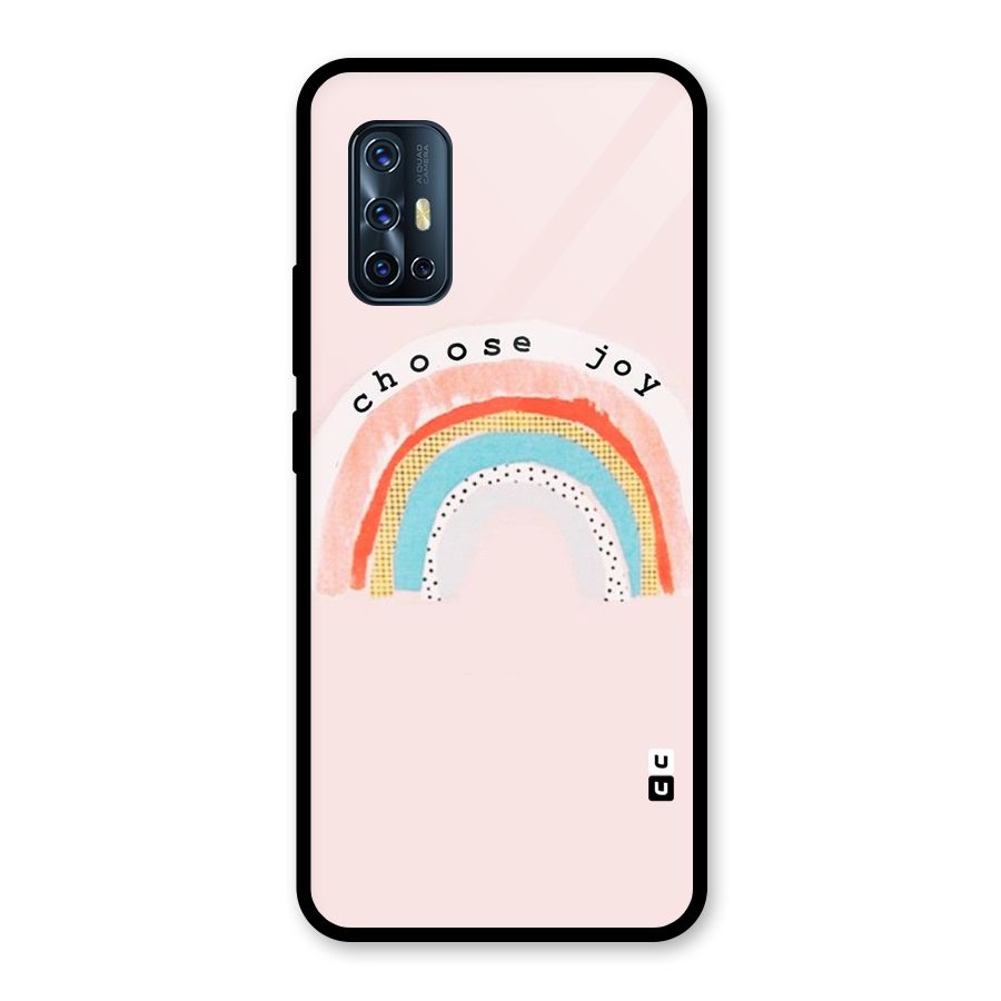 Choose Joy Glass Back Case for Vivo V17