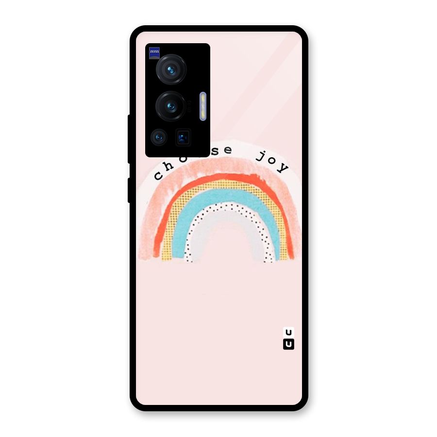 Choose Joy Glass Back Case for Vivo X70 Pro