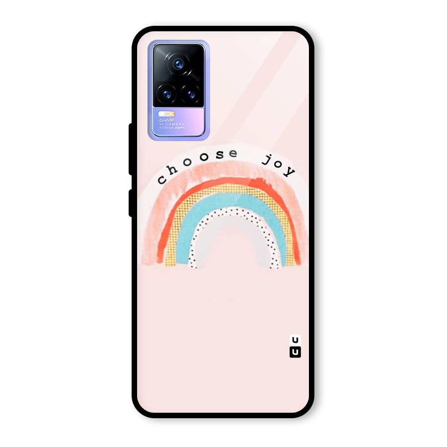 Choose Joy Glass Back Case for Vivo Y73
